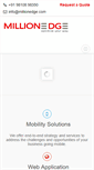 Mobile Screenshot of millionedge.com